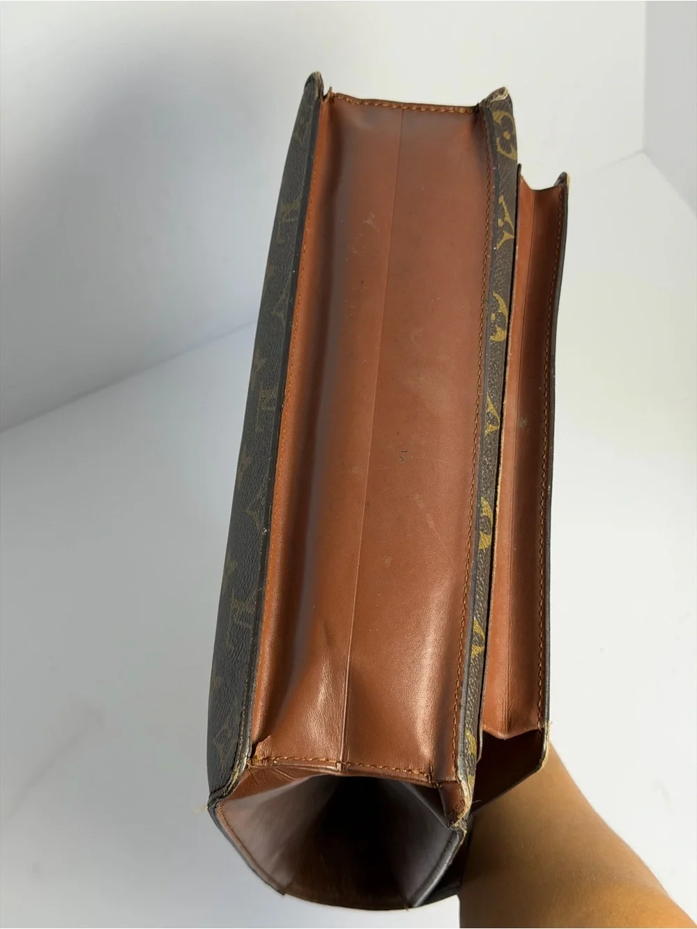 Vintage Louis Vuitton Monceau 28 Monogram Canvas Handbag